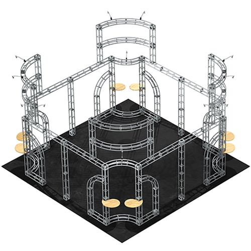 Leo 20' x 20' Orbital Truss System [Hardware Only]