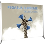 Pegasus Supreme Telescopic Trade Show Banner Stand [Complete]