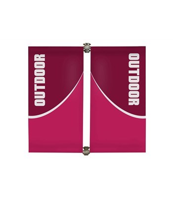 Parkway Double-Span Outdoor pole Banner [Graphics Only]