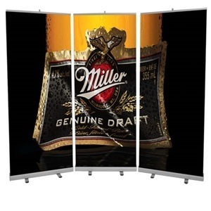 Quickwall Retractable Banner Stand Wall