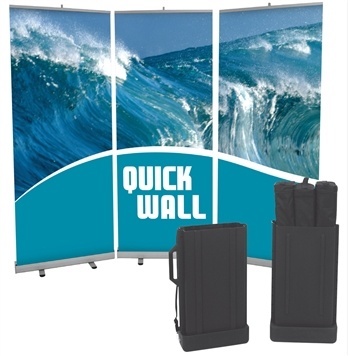Quickwall Retractable Banner Stand Wall [Hardware Only]