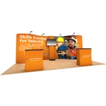 Waveline 20ft Modular Serpentine Trade Show Display with Standroid [Kit]