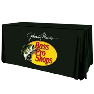 Custom Table Cover â€“ 6ft 4-Sided Full-Color Print Drape Style
