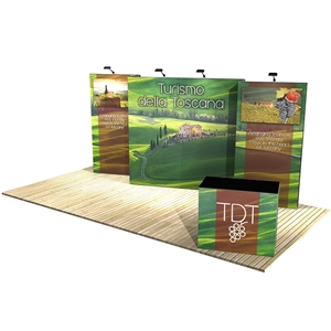 10 ft x 20 ft Vector Frame 8 Display Stand [Kit]
