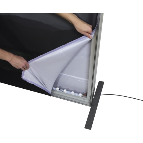 Vector Frame Light Box 3 ft x 8 ft Rectangle 06 [Hardware Only]