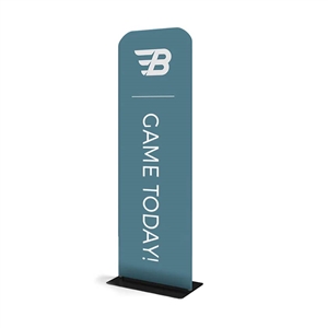 Waveline Banner Stand 24in x 89in Graphics
