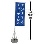 Wind Dancer 13.6' Outdoor Flag Pole