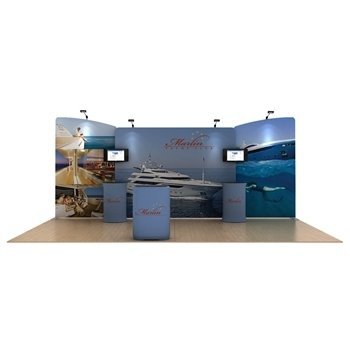 Marlin 20 ft WaveLine Media Display [Graphics only]