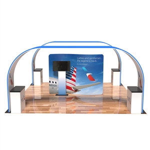 Barbados 20x20 Arch Trade Show Exhibit [Kit]