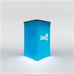 WaveLight Air Backlit Inflatable Square Tradeshow Counter [Graphics Only]