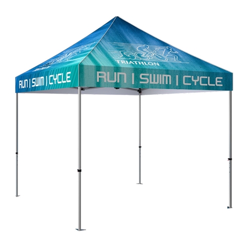 Zoom 10' x 10' Custom Printed Pop Up Tent [With Canopy]