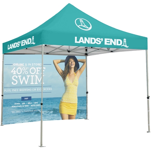 10x10 ft. Canopy Service Tent with Clear Protective 10' Shield and  Enclosure sidewalls