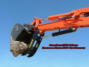 Amulet POWERBRUTE Hydraulic Excavator Thumb for 1-3 Ton Excavators