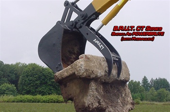 Amulet POWERBRUTE Hydraulic Bucket Thumb for 30 Ton Excavators
