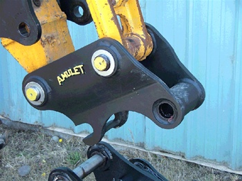 Amulet Excavator Backhoe Mini-Hitch Coupler, for 1.5-3 Ton Machine Class