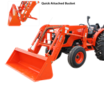 Front End Loader for Kubota MX Series Compact Tractors