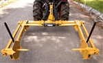 EA V2.0 Self-Aligning Round Hay Bale Unroller for 4 or 5 foot wide round bales up to 6' tall