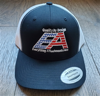 EA SnapBack Trucker Hat Black