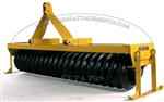 Everything Attachments 7' Cultipacker, with Category I & II clevis type hitch and 15" smooth wheels