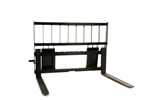 Wide Frame Heavy Duty Skid Steer Pallet Forks