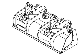 FFC Scrap Grapple Bucket