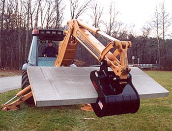 Kenco Backhoe Slab Crab Attachment. Call For Pricing. Free Shipping within 1,000 Miles.