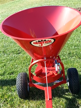 Agrex Pull Type, Ground Driven Spreader SP150 Cone style Broadcast Spreader