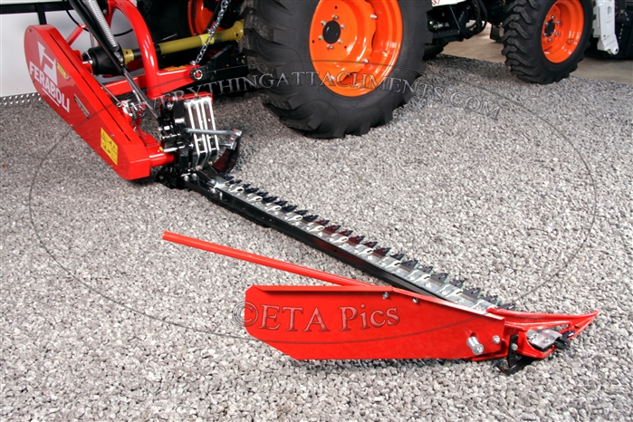 Sickle bar mower discount for compact tractor