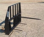 W R  Long Bale Spear - Fork lift - Pallet Fork Attachment