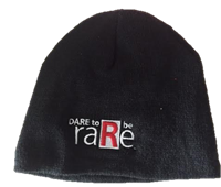 Beanie with DARE to be raRe logo