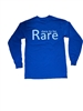 Royal Blue Long Sleeve Crew Neck T Shirt