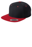 Sport-Tek Yupoong Flat Bill Snapback Cap