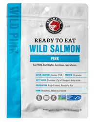 WILD PINK SALMON  3.5 OZ