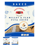 MILLET & FLAX PITA CHIPS PLAIN (321)