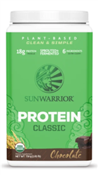 SUNWARRIOR SPROUTED PROTEIN CLASSIC - CHOCOLATE