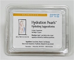 HYDRATION PEARLS OVALS- 16 SUPPOSITORIES