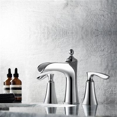 Vinnova Ukiah Two Handle 8 Inch Widespread Bathroom Faucet