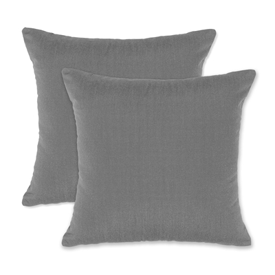 19-inch Square Outdoor/Indoor Zippered Pillow