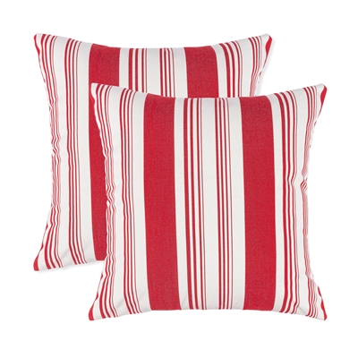 19-inch Square Outdoor/Indoor Zippered Pillow