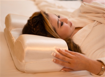 Olivia Quido Beauty Pillow Anti Wrinkle & Neck Support Memory Foam Sleep Pillow