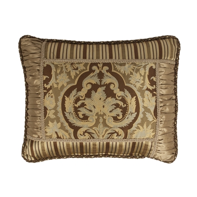 Austin Horn Classics Botticelli Brown Luxury Boudoir Pillow