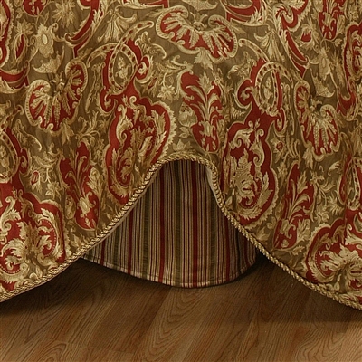 Austin Horn Classics Botticelli Rust Bedskirt