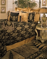 Sherry Kline China Art Black 6-piece Comforter Set