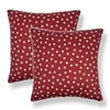 Sherry Kline Clementine Red 20-inch Decorative Throw Pillow (Set of 2)