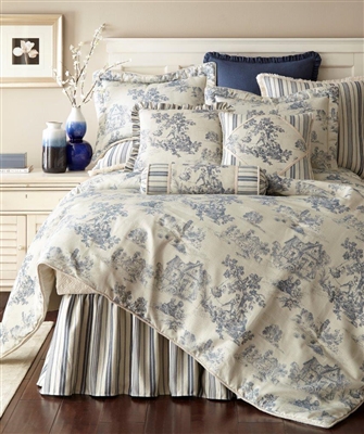 Austin Horn Classics Cosmopolitan Toile 3-piece Duvet Set