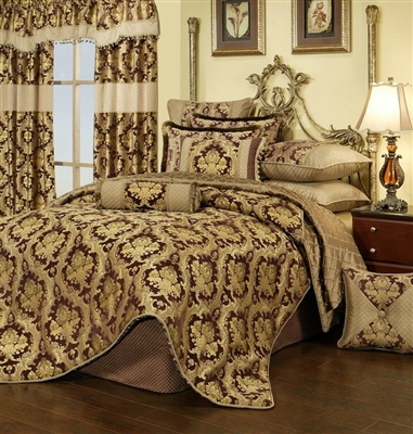 Austin Horn Classics Elizabeth 4-piece Luxury Comforter Set