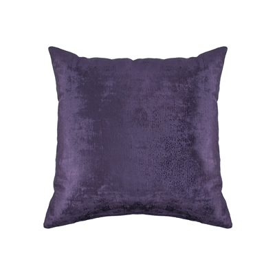 Sherry Kline Layla 18-inch Purple Velvet Pillow