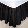Austin Horn Classics Lismore Black Luxury Bed Skirt