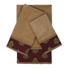 Sherry Kline Melbourne Nugget 3-piece Embellished Towel Set