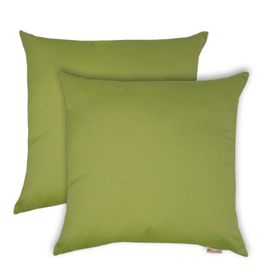 Olivia Quido Sunbrella Spectrum Kiwi 20-inch Outdoor Pillow 2-pack